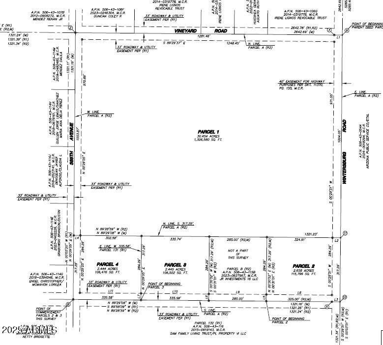 385th S W vineyard - Lot RD 4, Tonopah, AZ 85354