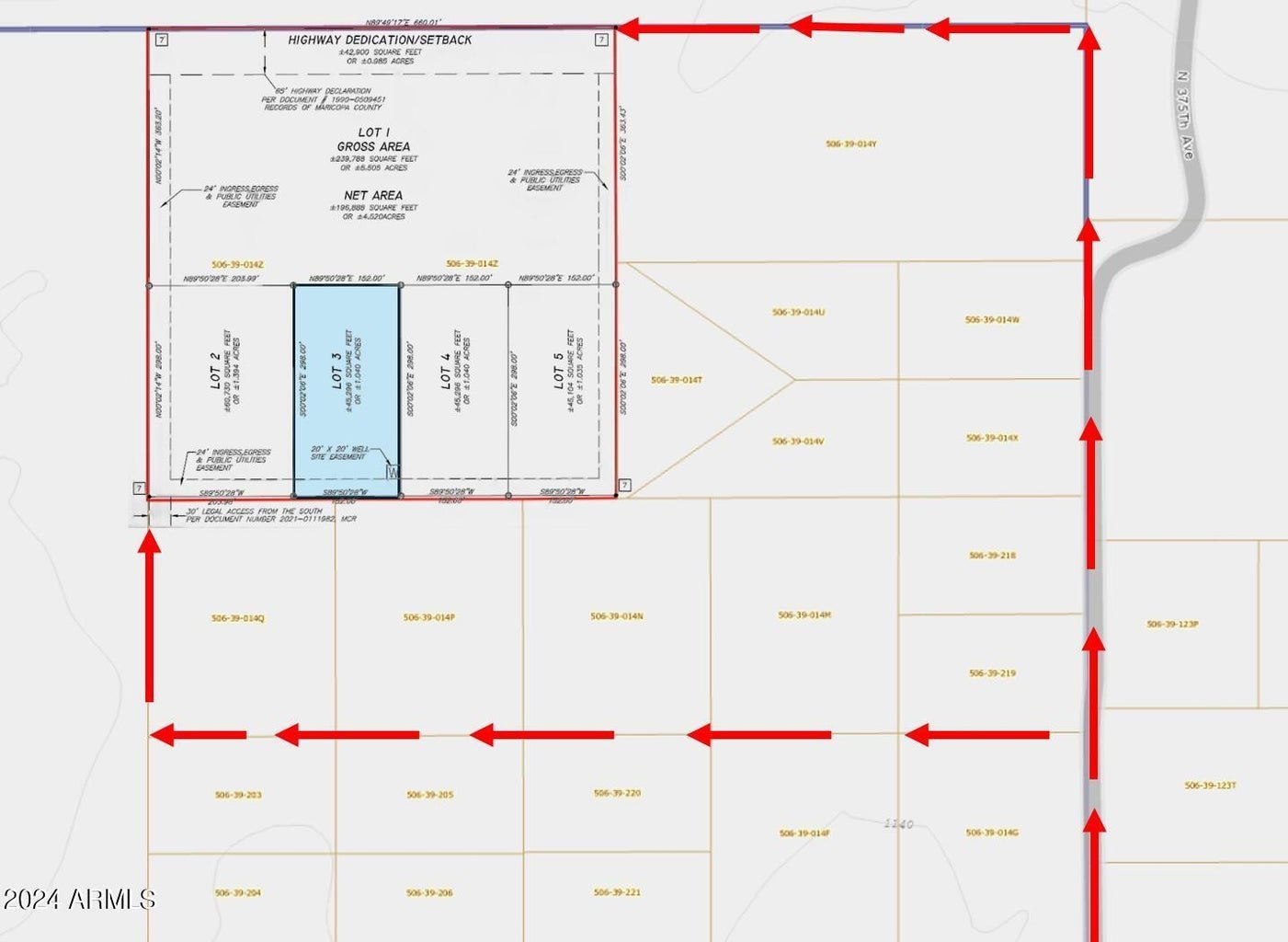 377th Ave &amp; Camelback RD Lot 3, Tonopah, AZ 85354